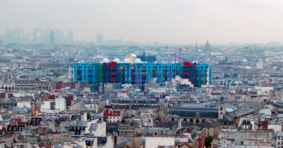Centre Pompidou exterior